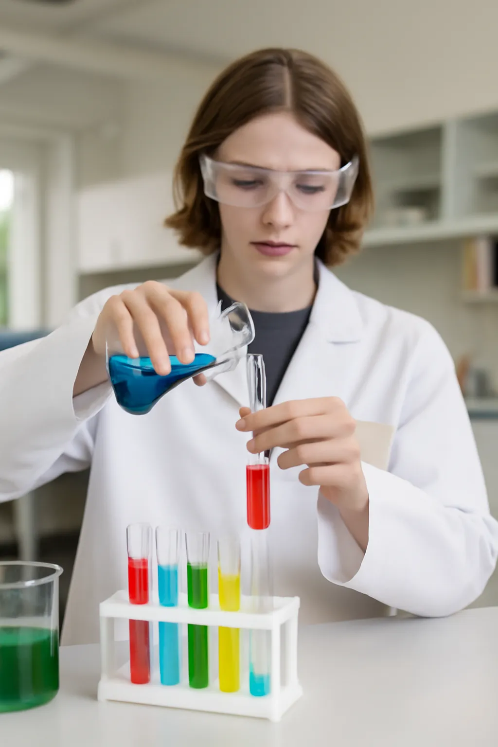 High school student experiment topic
