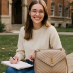 College student luxury bag