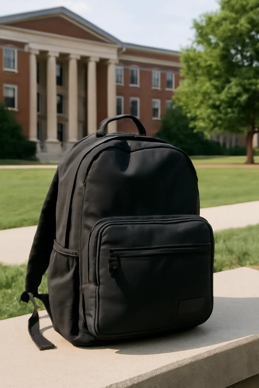 College student backpack