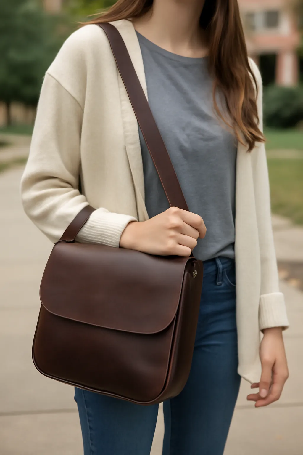 College student bag cross bag