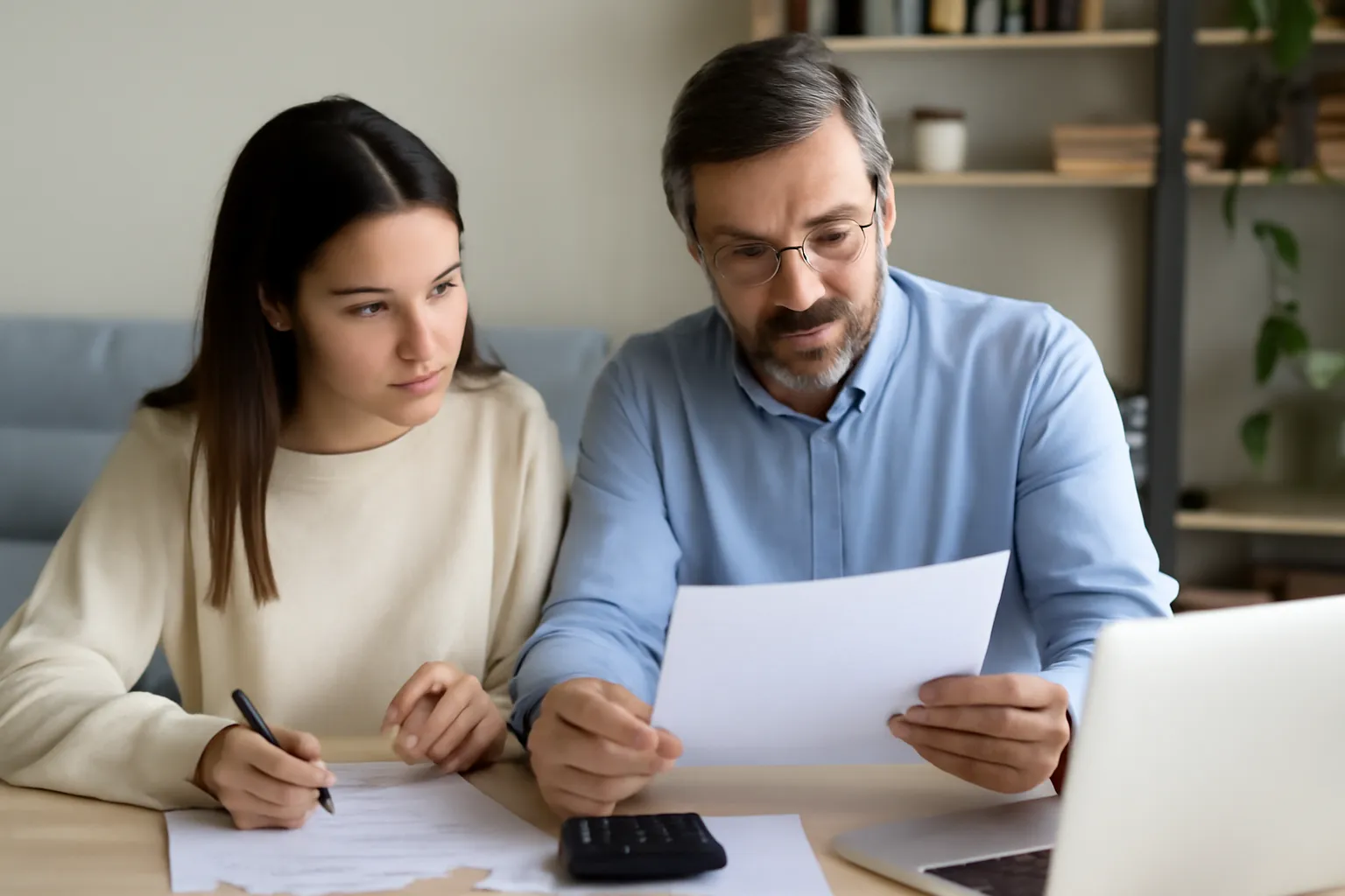 College student child year -end settlement material