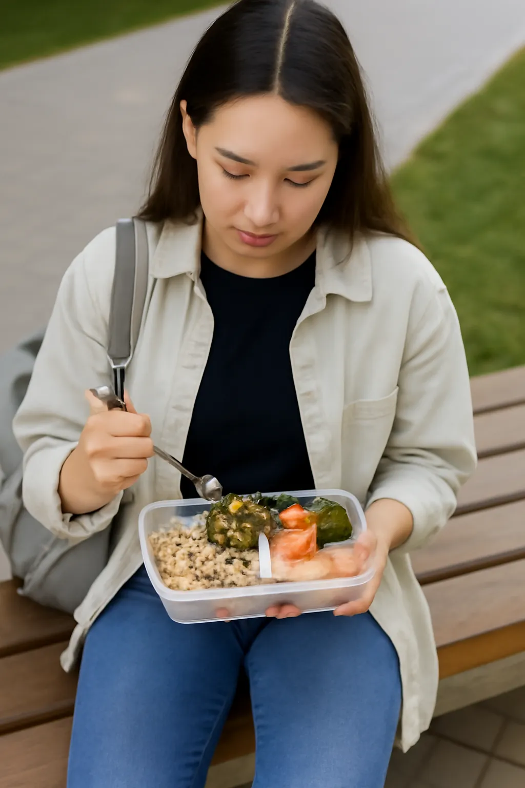 College student lunch box diet