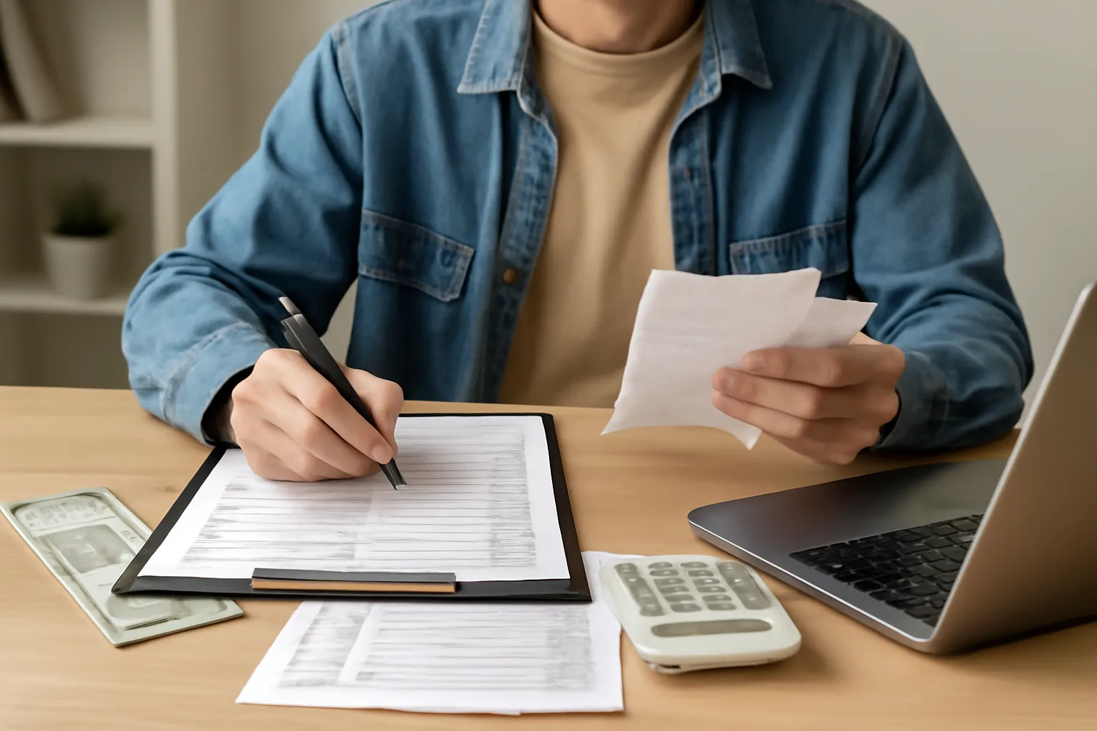 College student year -end settlement income