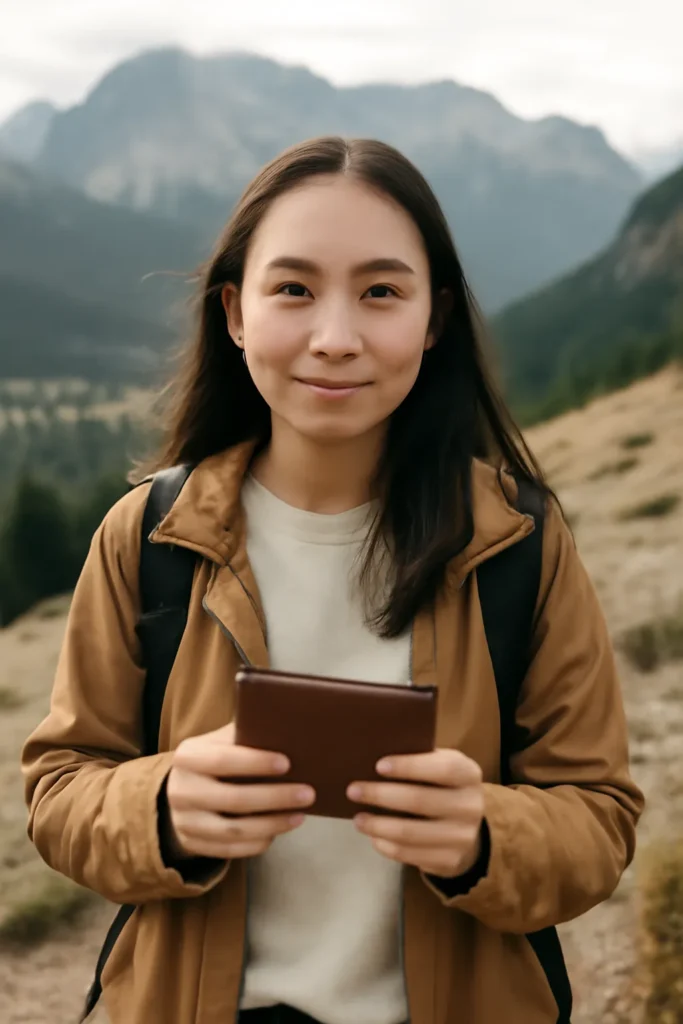 College Student Wallet Nae Nae Mountain
