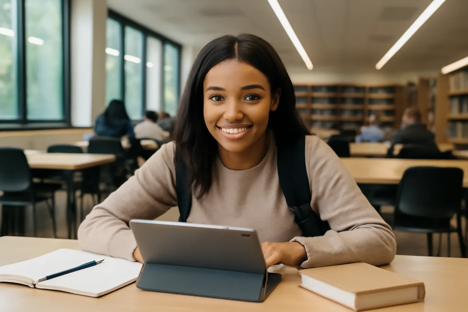 College student tablet support