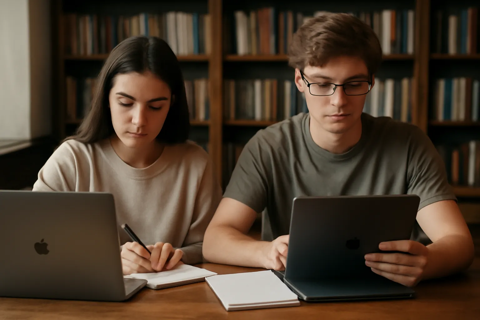 Both college student pad notebooks