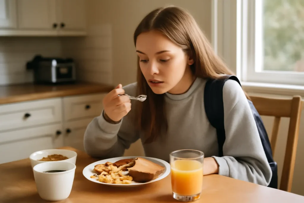 High school student breakfast