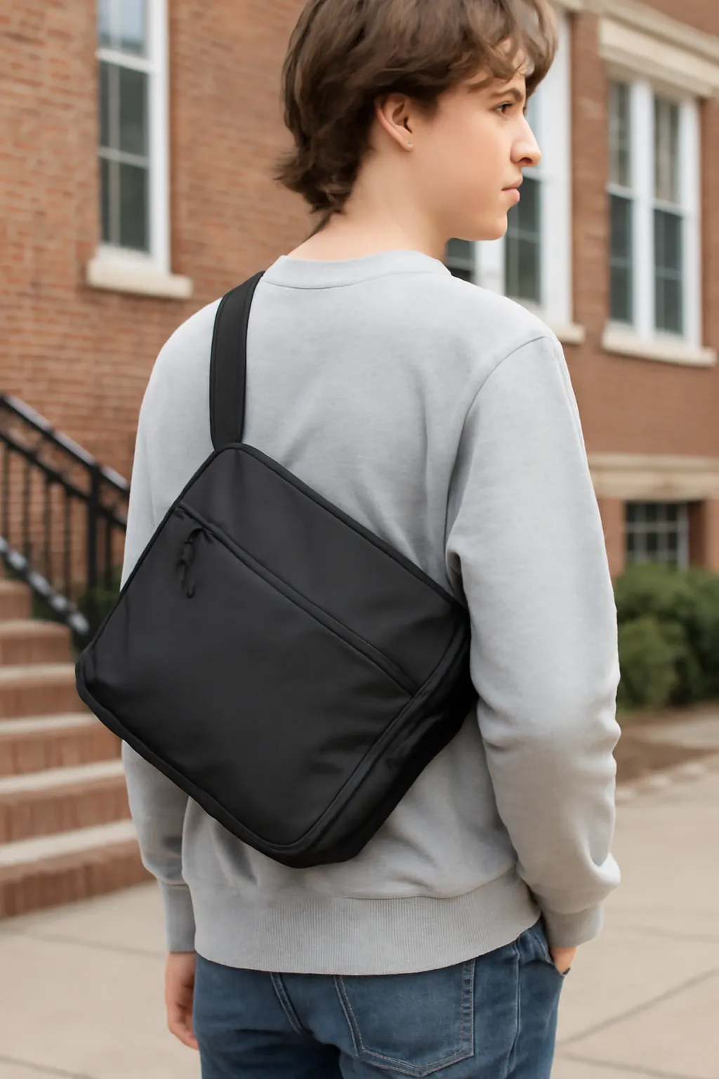 High school student cross bag