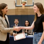 High school student scholarship standard