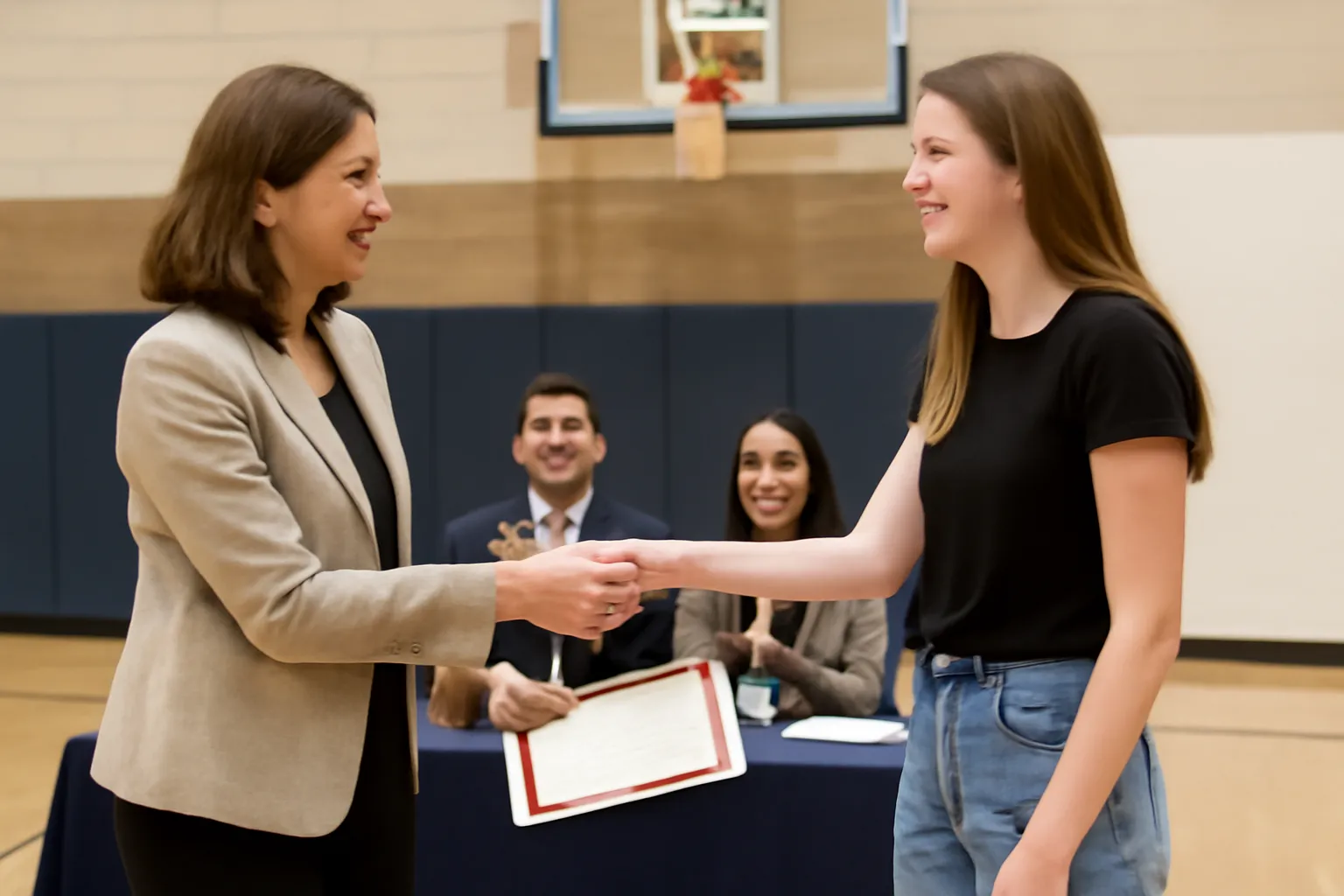 High school student scholarship standard