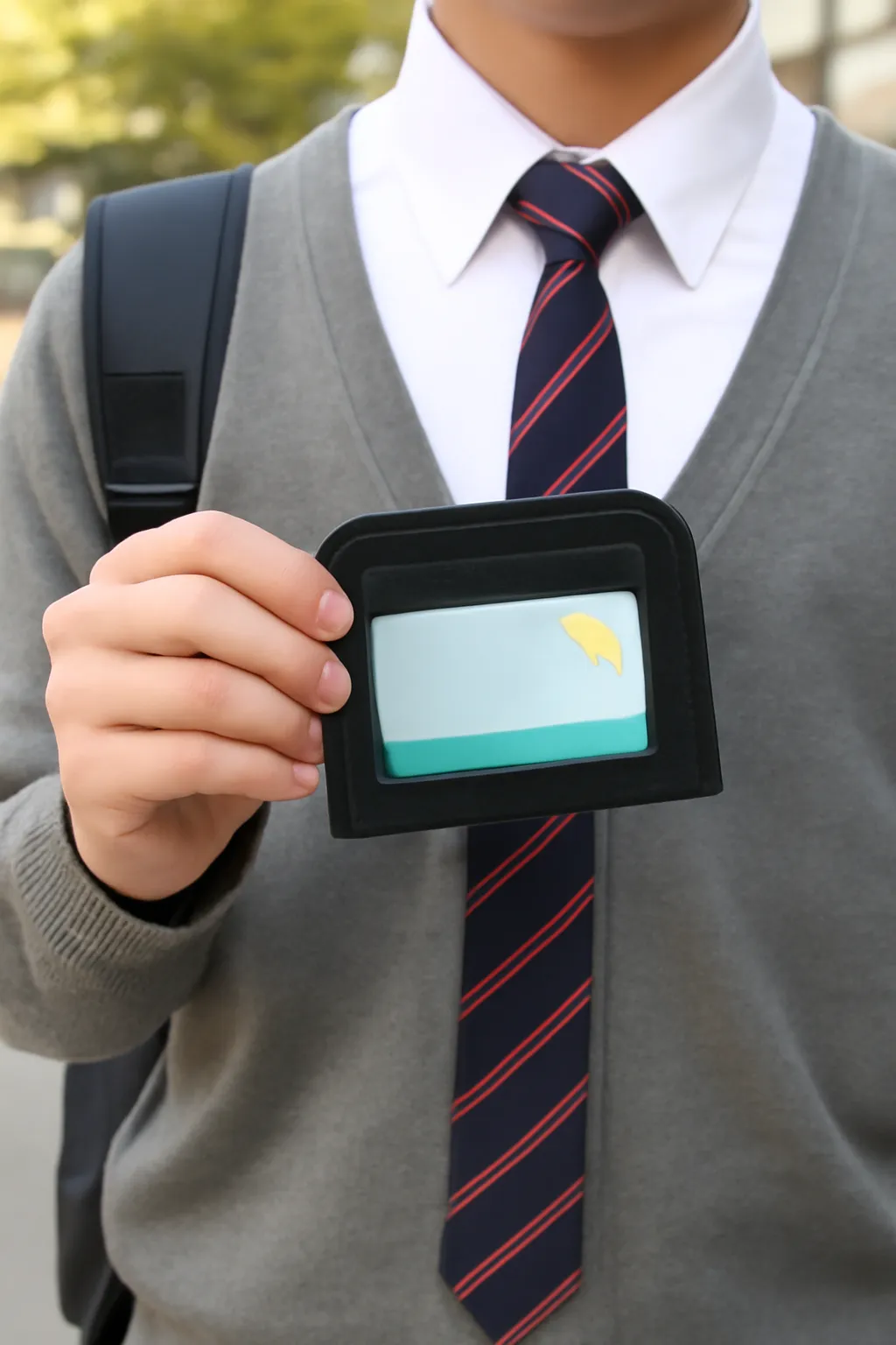 High school student transportation card wallet