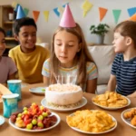 Elementary school birthday party food delivery