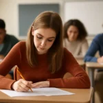 High school student exam