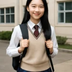 Girls' high school student clothes