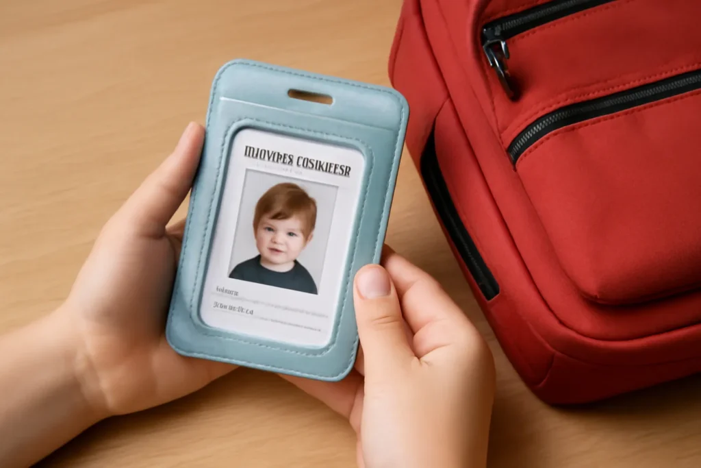 Elementary School Card Case