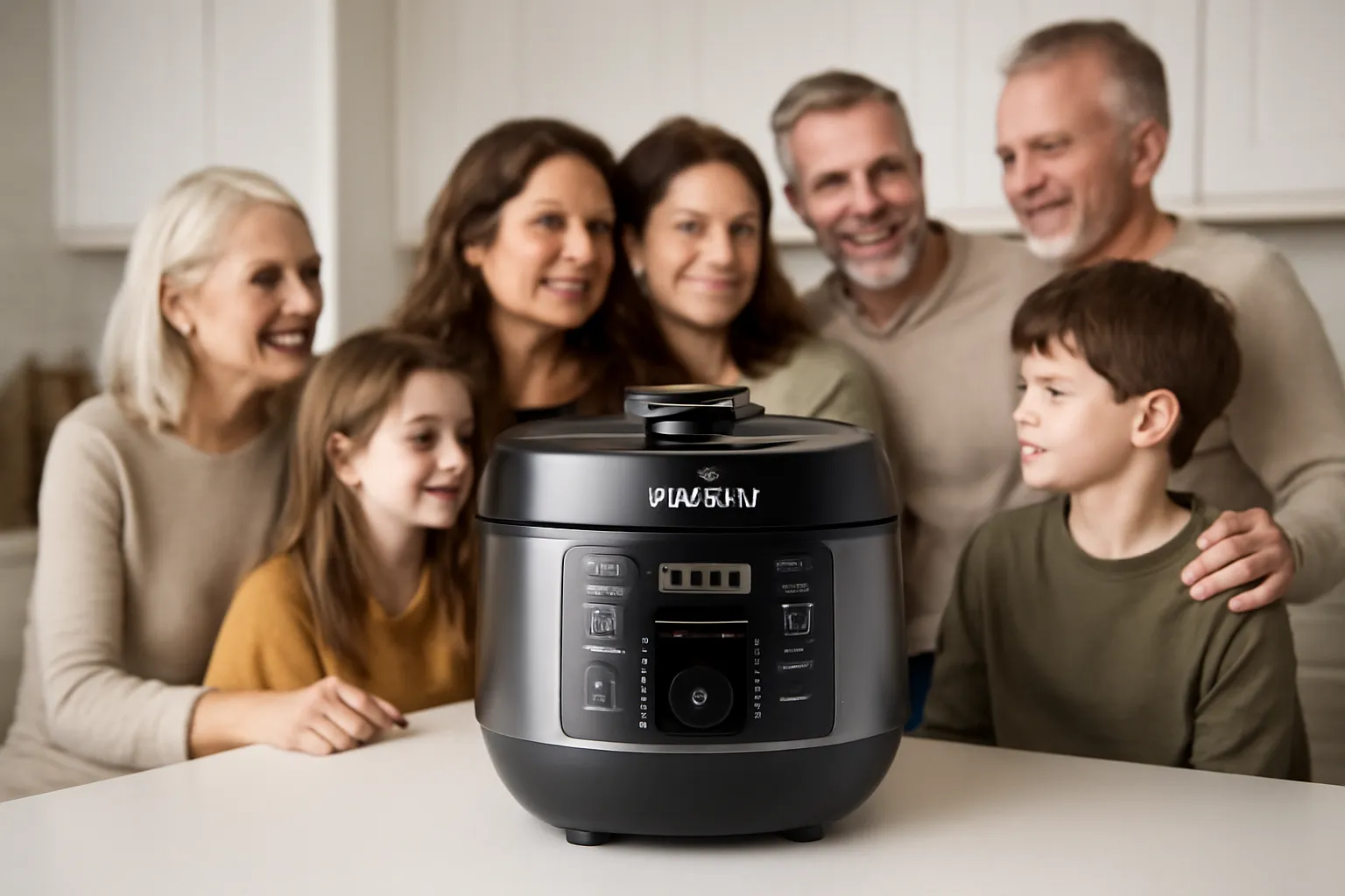 6 people in Kuku pressure cooker