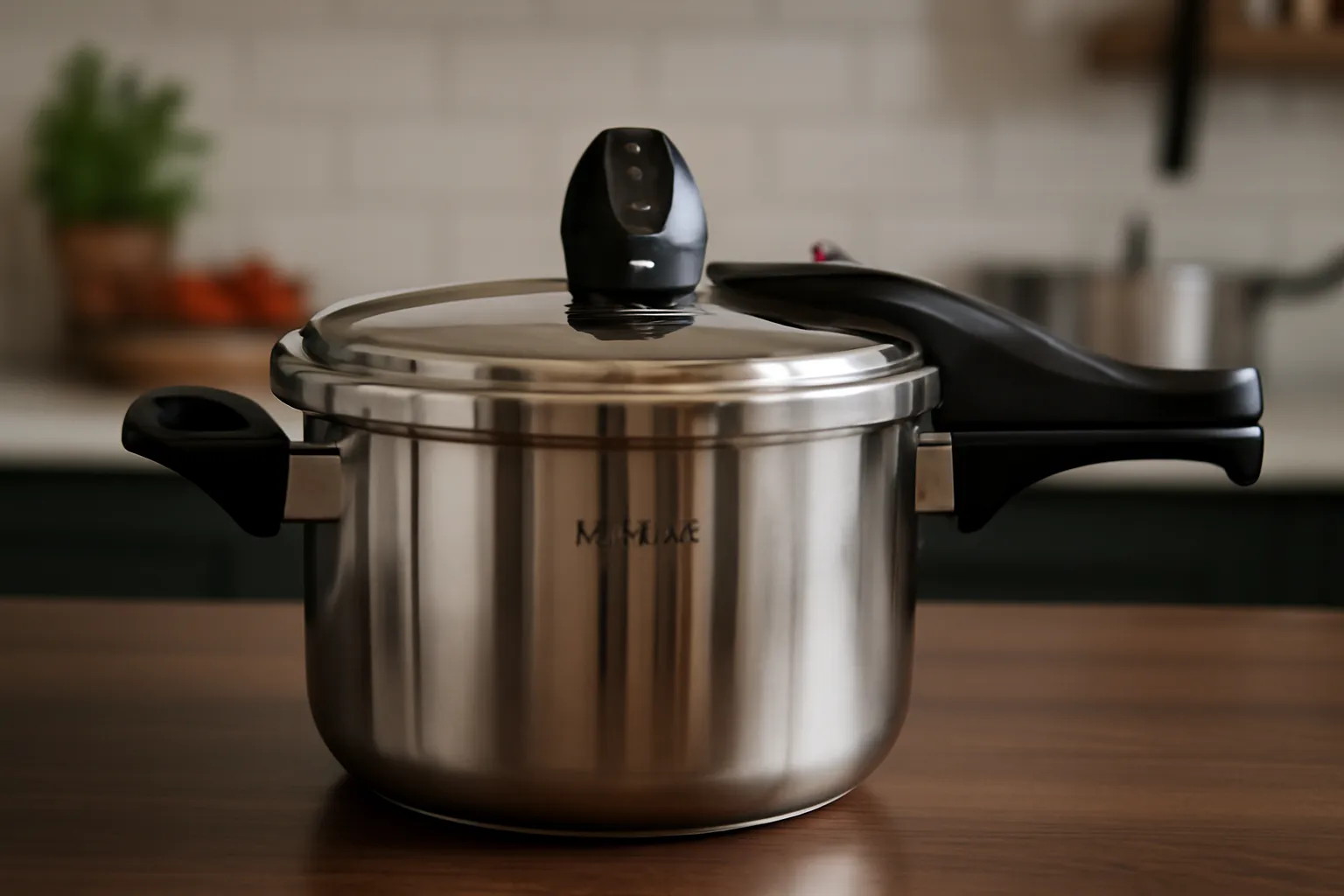Whistler pressure cooker as center