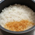 Pressure cooker rice Nurungji