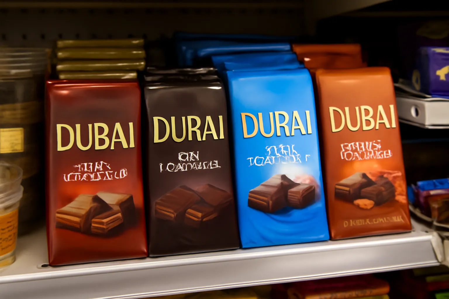 Dubai chocolate selling