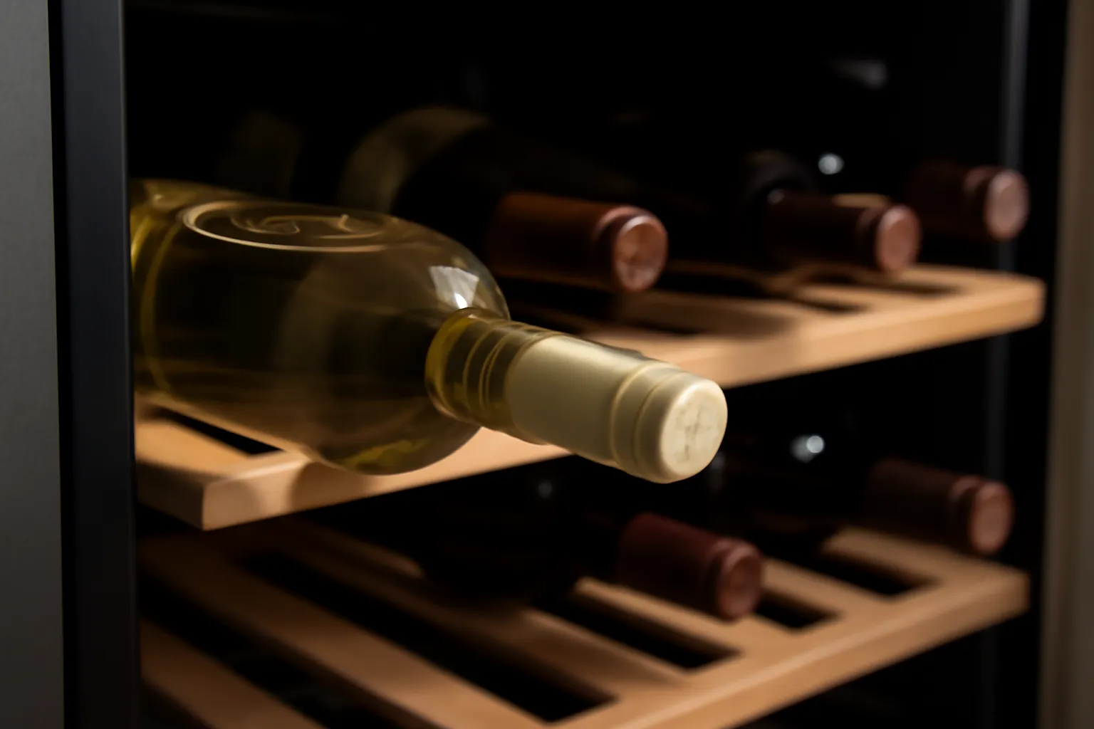 White wine storage