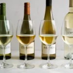 Comparison of white wine varieties
