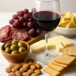 Red wine pairing snack