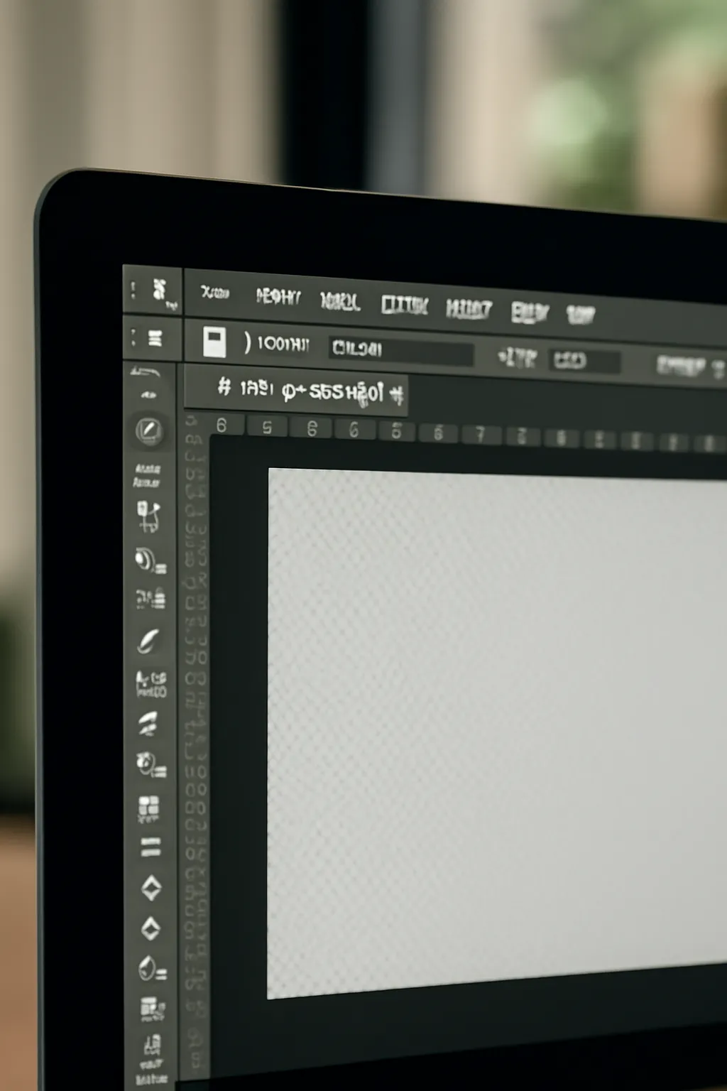 Photoshop ruler