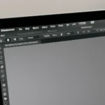 Photoshop menu bar