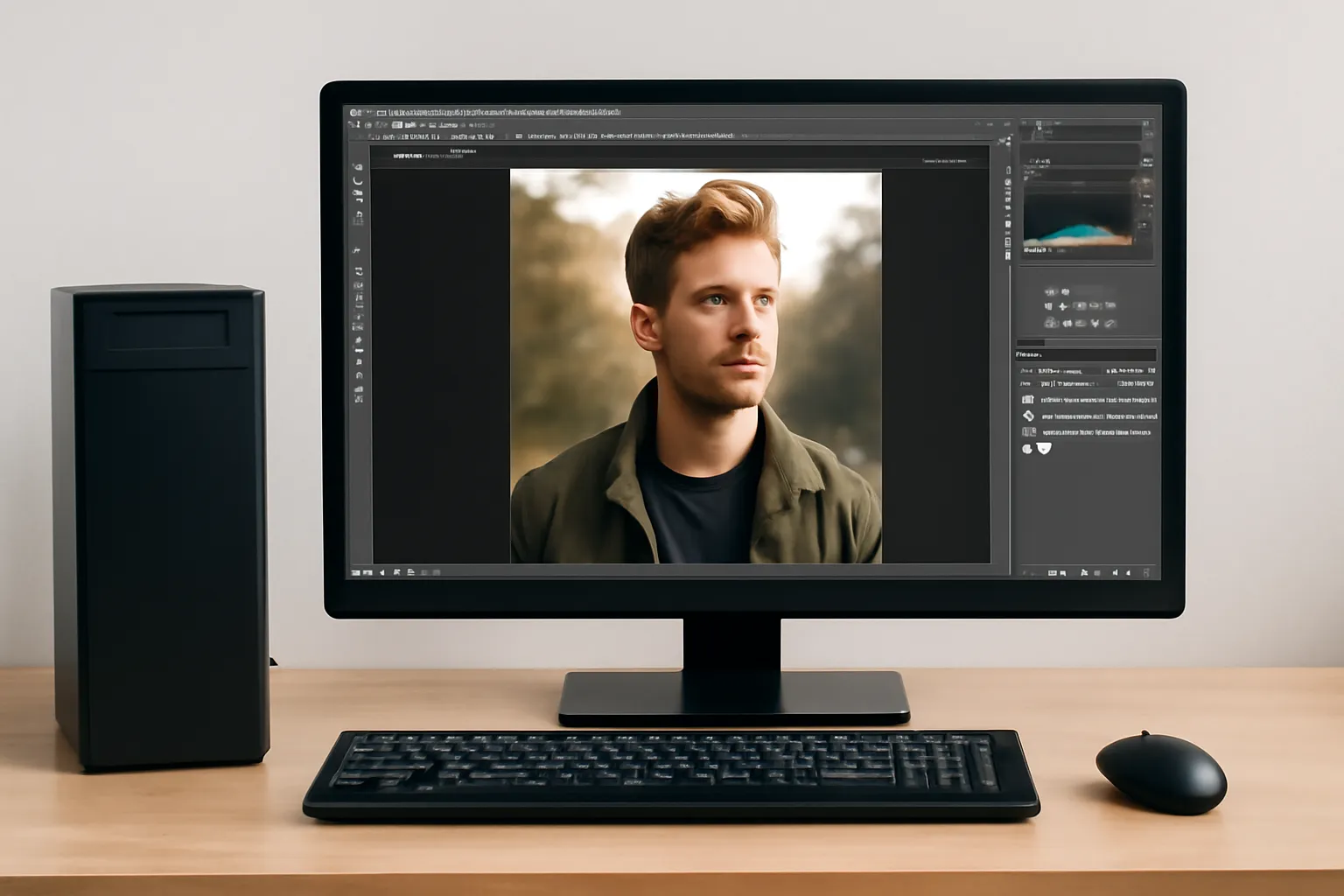 Photoshop computer