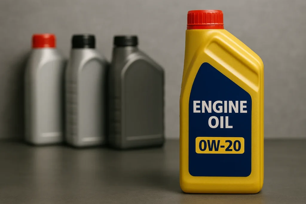 Engine oil 0W 5W difference