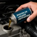 Engine oil leakage prevention agent