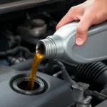 Engine oil additive effect
