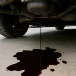 Engine oil leakage