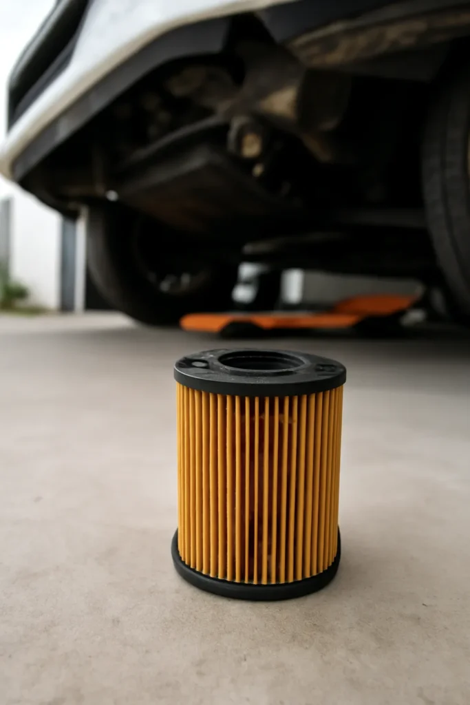 Engine oil filter