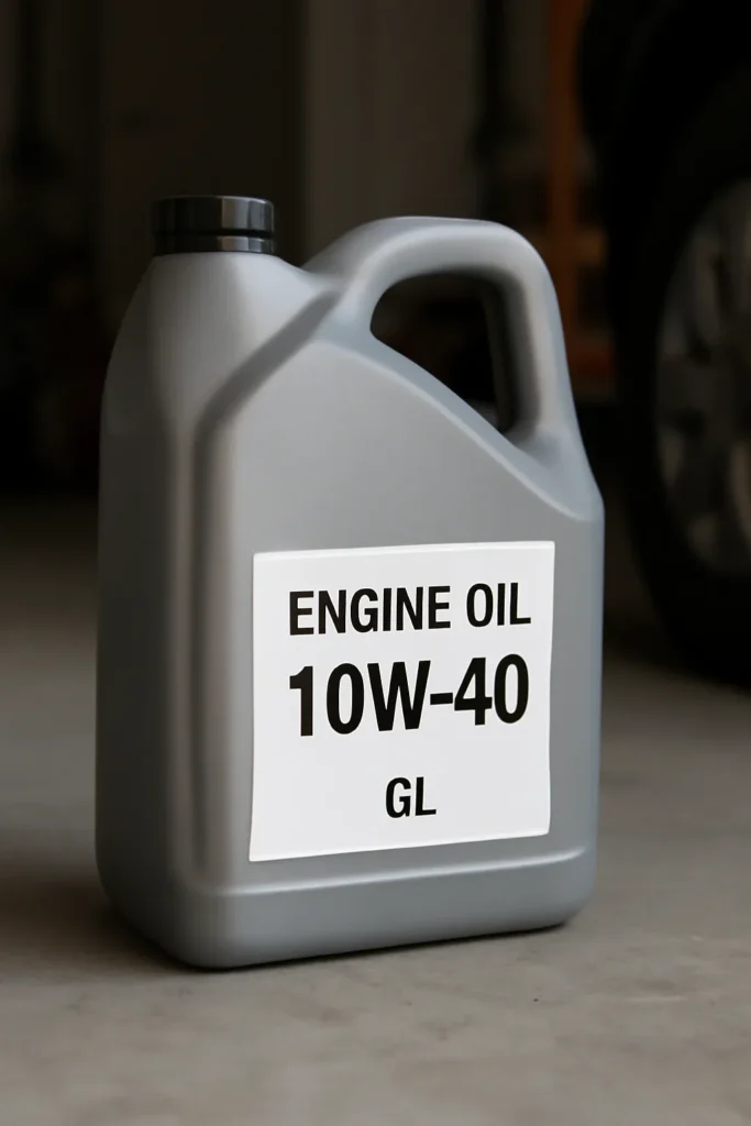 Engine oil 10W40 6 liters