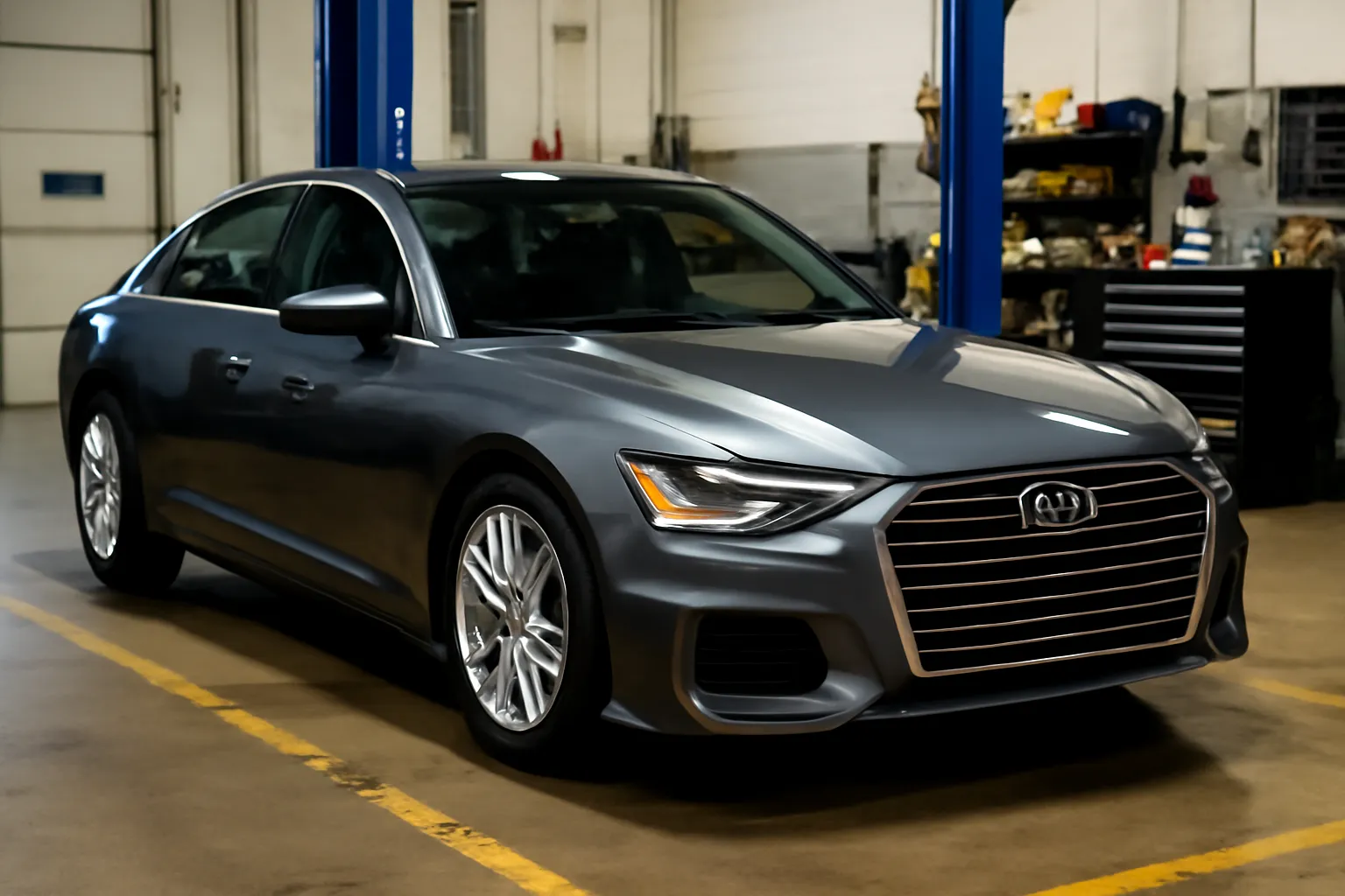 Audi A6 engine oil exchange cost
