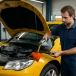 Taxi engine oil replacement cycle