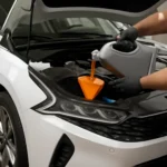 K5 engine oil exchange price