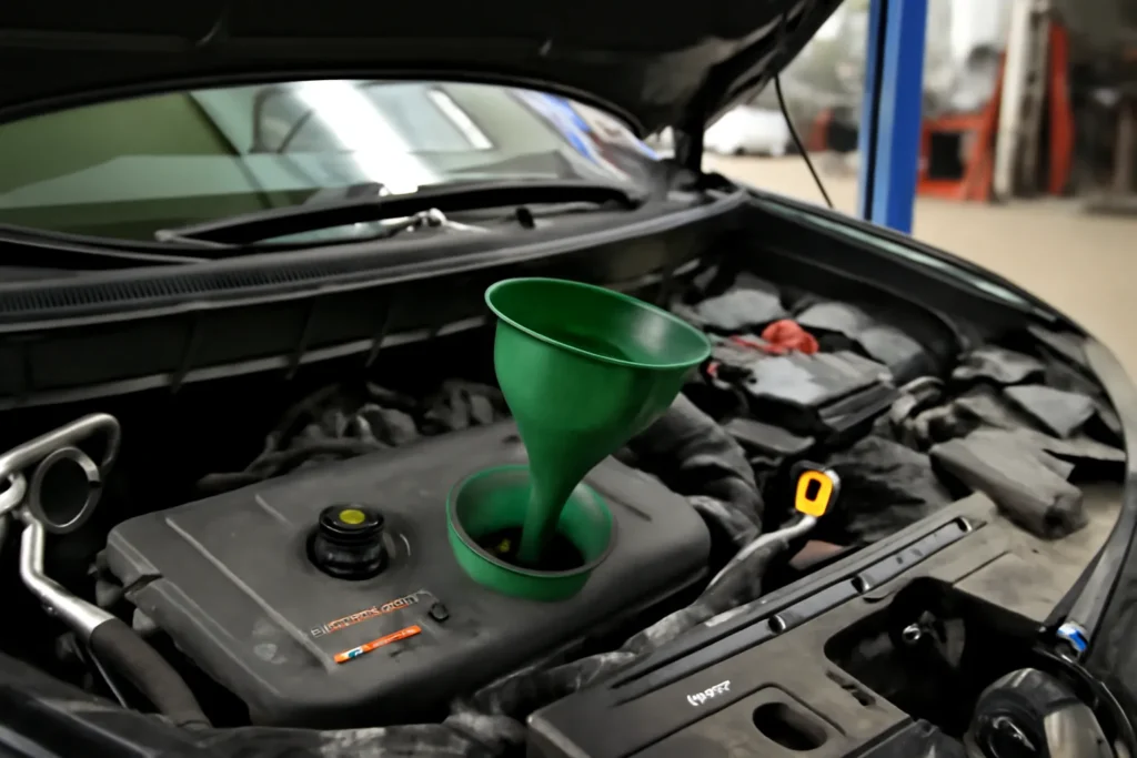 QM6 engine oil replacement cost