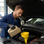 Santa Fe Hybrid Engine Oil Exchange Cycle