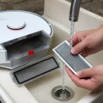 Robo lock filter cleaning