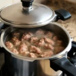 How to boil the pressure cooker beef