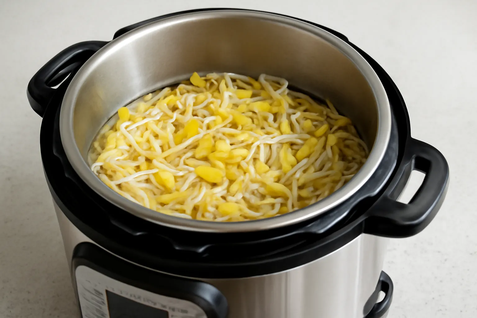Electric pressure cooker bean sprouts