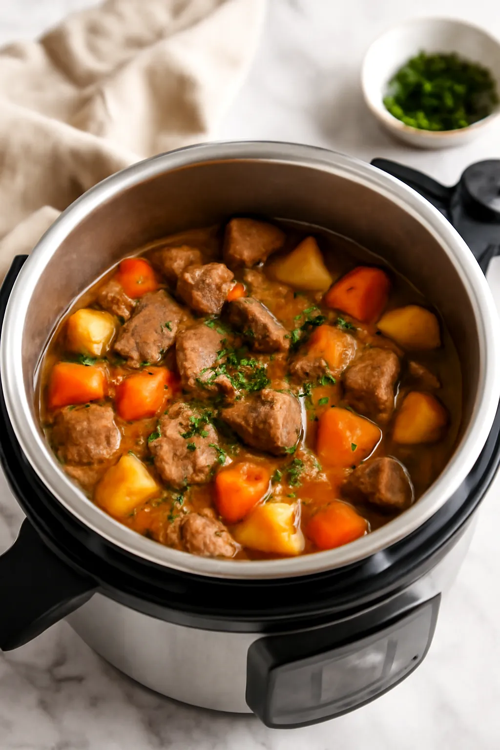 Pressure cooker meat recipe