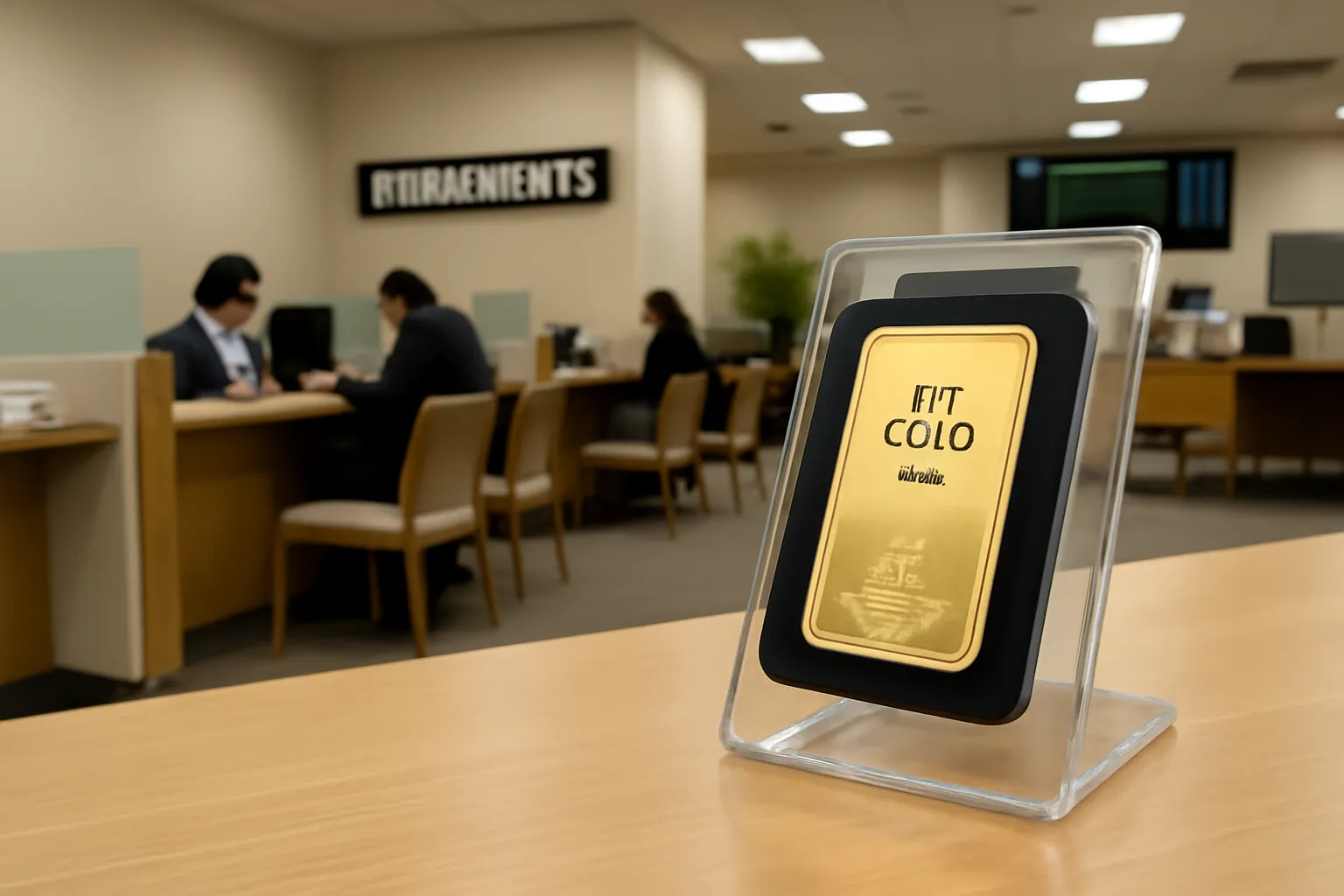 Gold Investment Product Bank