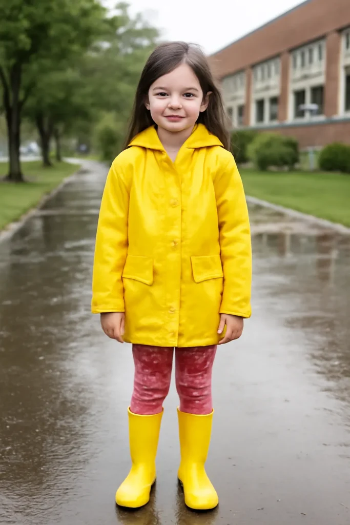 Elementary school student Rain Boots