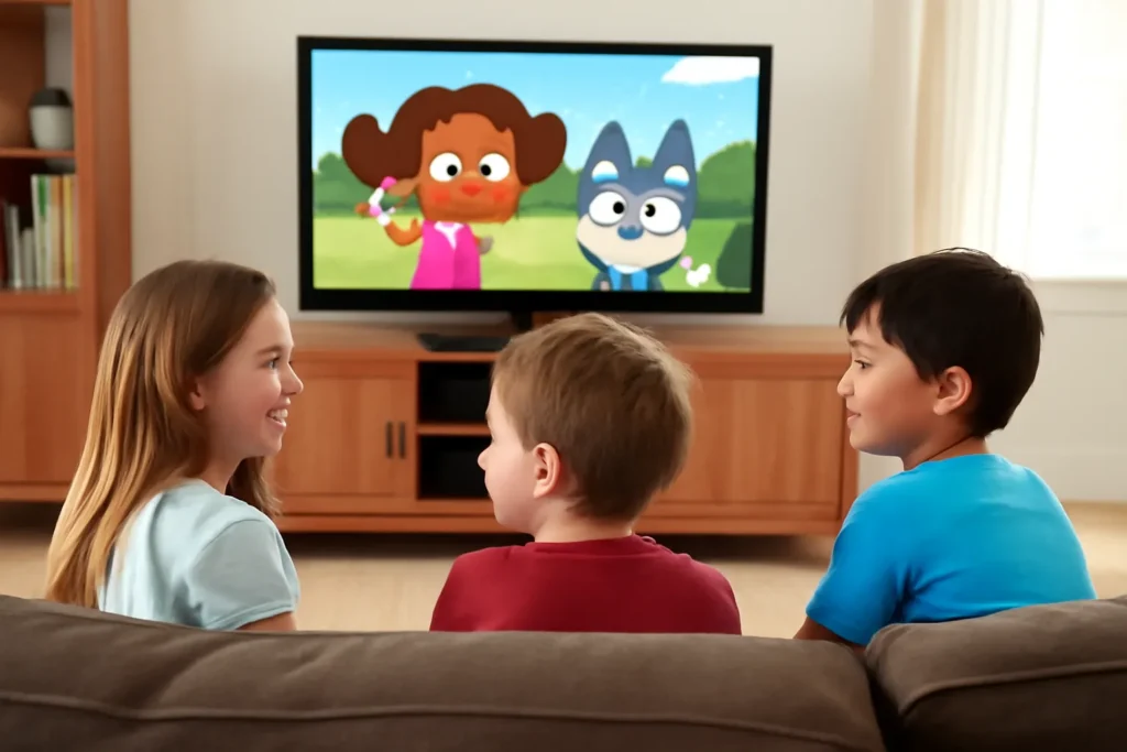 Elementary school student recommendation animation
