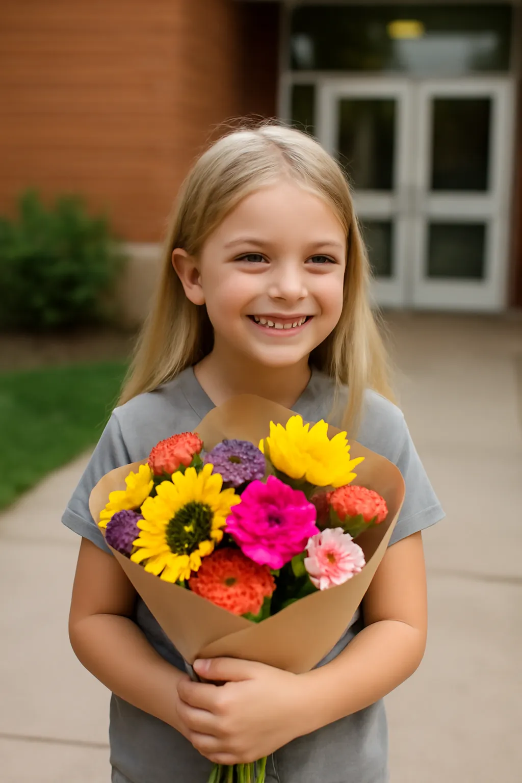 Elementary school student bouquet recommended