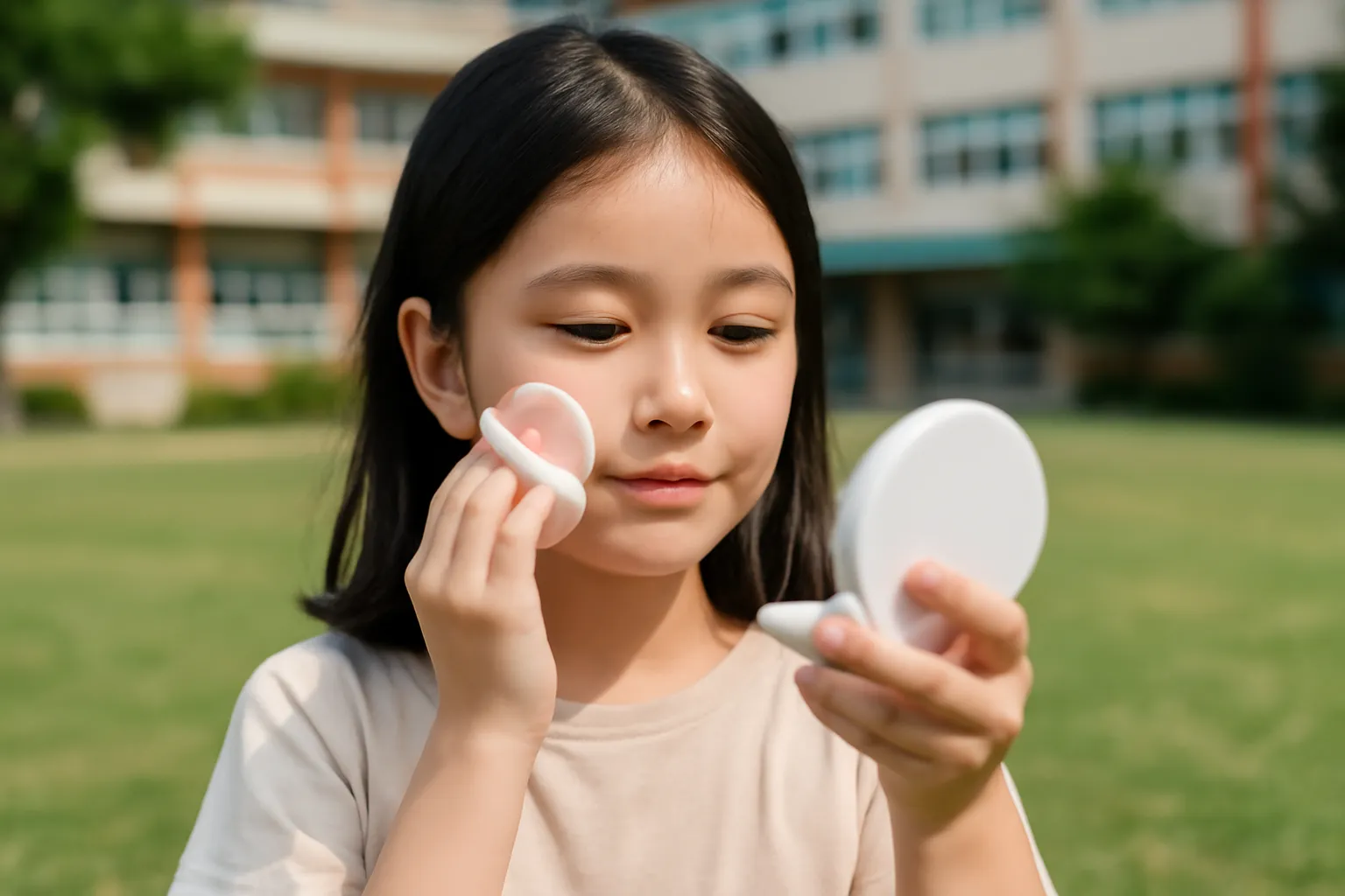 Elementary school student sun pact