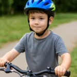 Elementary school bicycle helmet